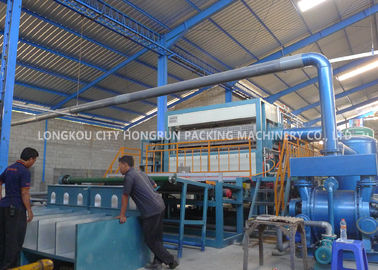 High Speed Waste Paper Egg Box Machine Full Throttle Operation CE Approved