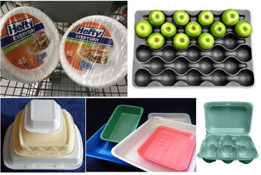 High Efficiency Food Grade Plastic PS Foam Lunch Box Making Machine